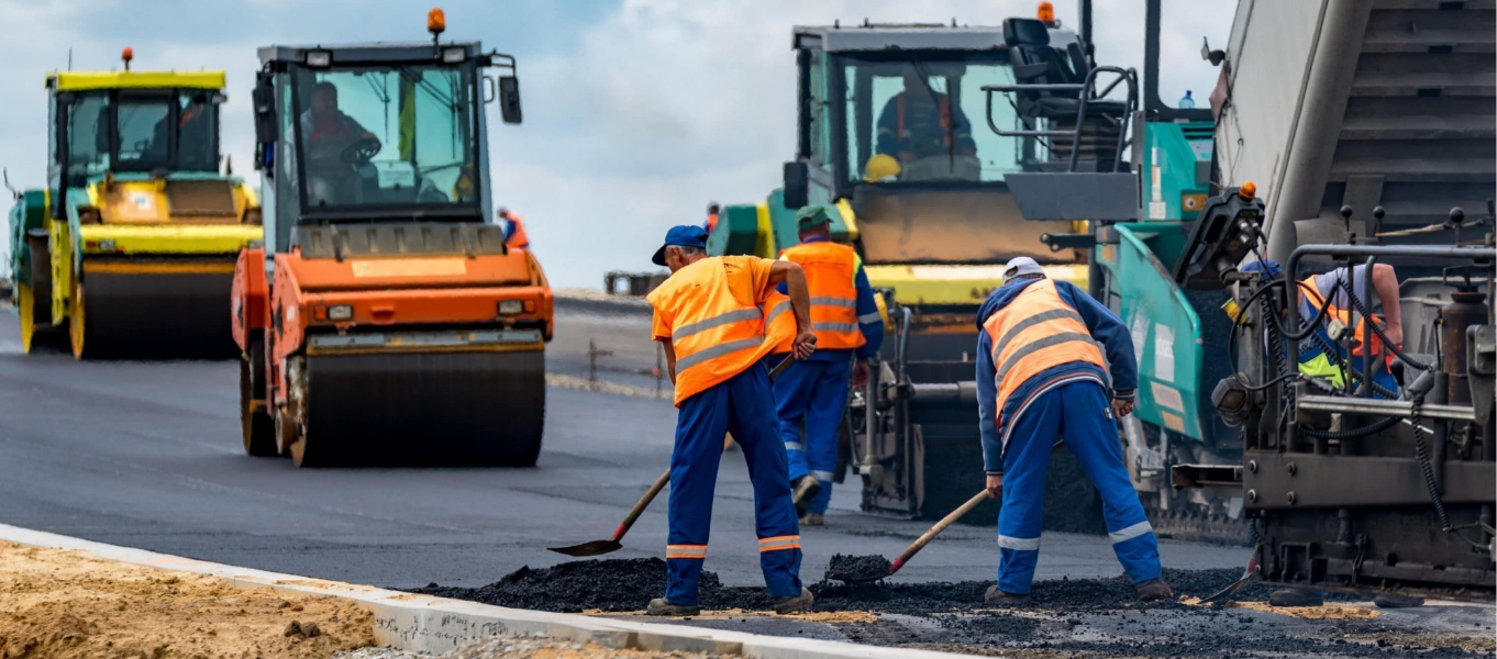 Road Works RCC Asphalt